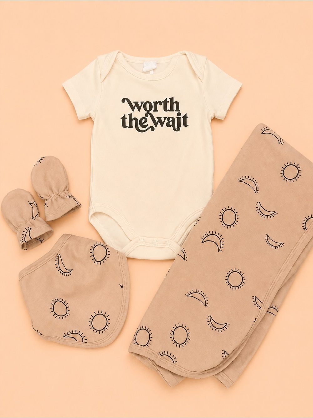 🐻 WORTH THE WAIT NEWBORN SET
